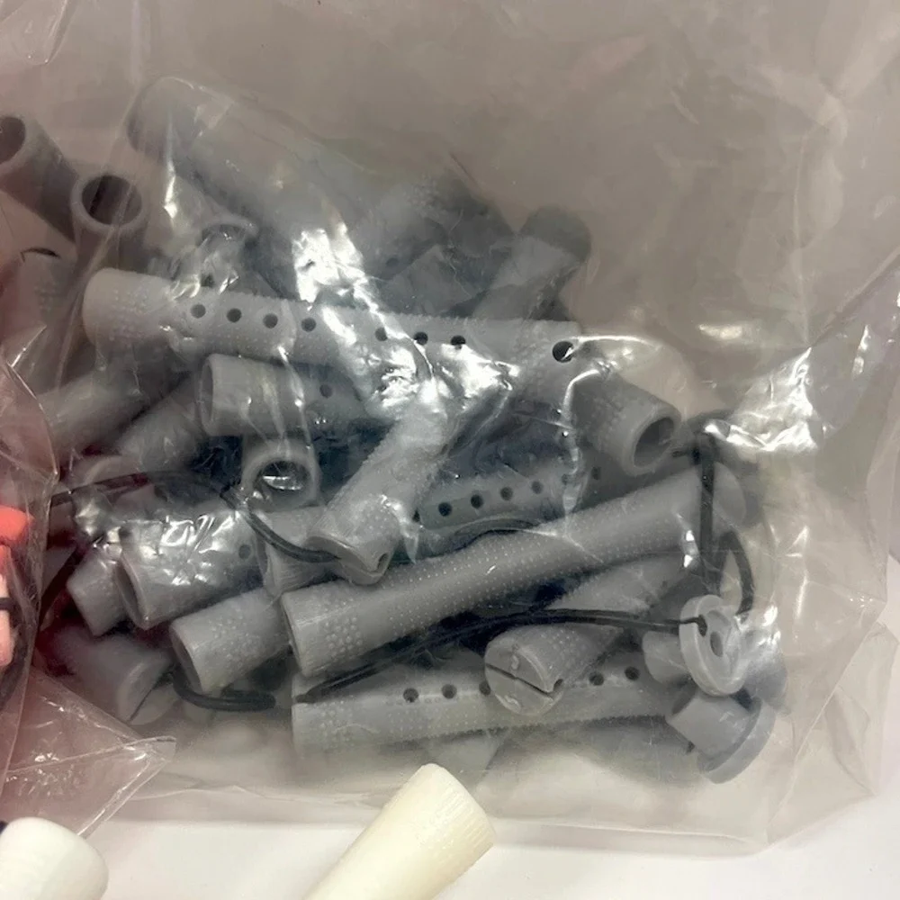 Vintage Plastic Perm Curler Rods for Retro Hairstyles Over 200 Rods